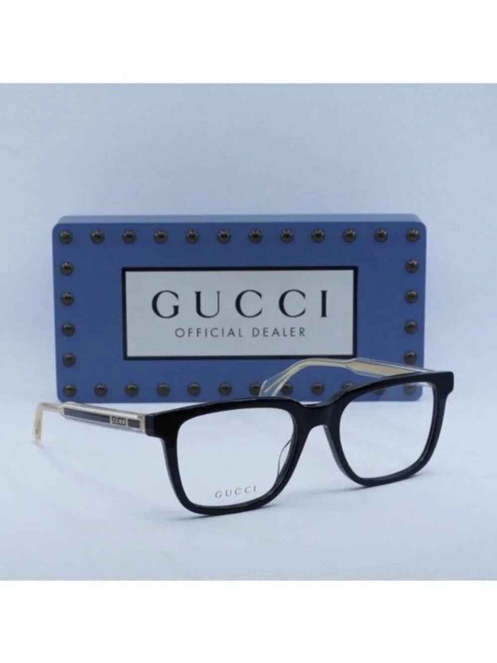 Gucci GG0560ON 005 Square Eyeglasses – Black 55mm